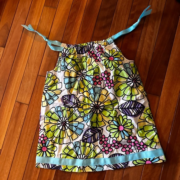 Hanna Andersson matching dress size 110 / 5 & 90 / 3 - Picture 2 of 5